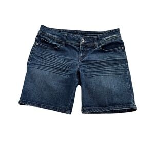YMI Premium Shorts | Dark Wash Denim | Size 7
